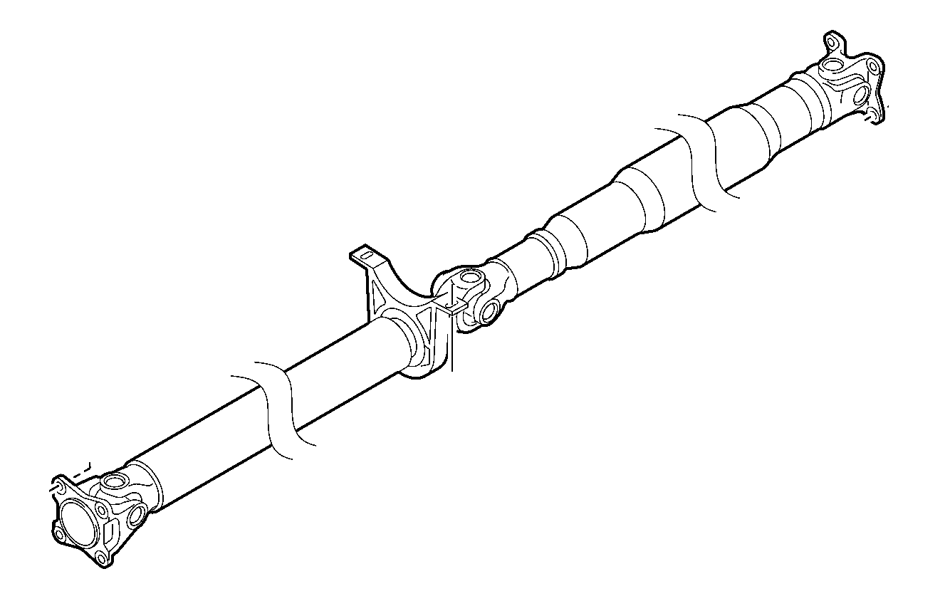 Propshaft driveshaft VW Crafter 2017