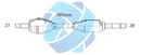 CV Axle Drive Shaft Technical Dimension