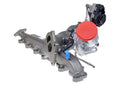 turbocharger assembly featuring actuator linkages
