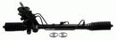 Black Power Steering Rack and Pinion Assembly with Clamps