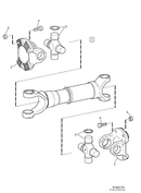 Volvo Bus/Coach Propshaft CL=471mm  oe: 20506701